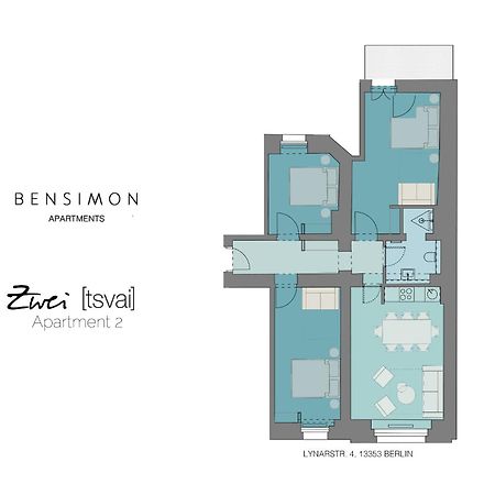 Bensimon Apartments Mitte/Wedding Berlijn Kamer foto