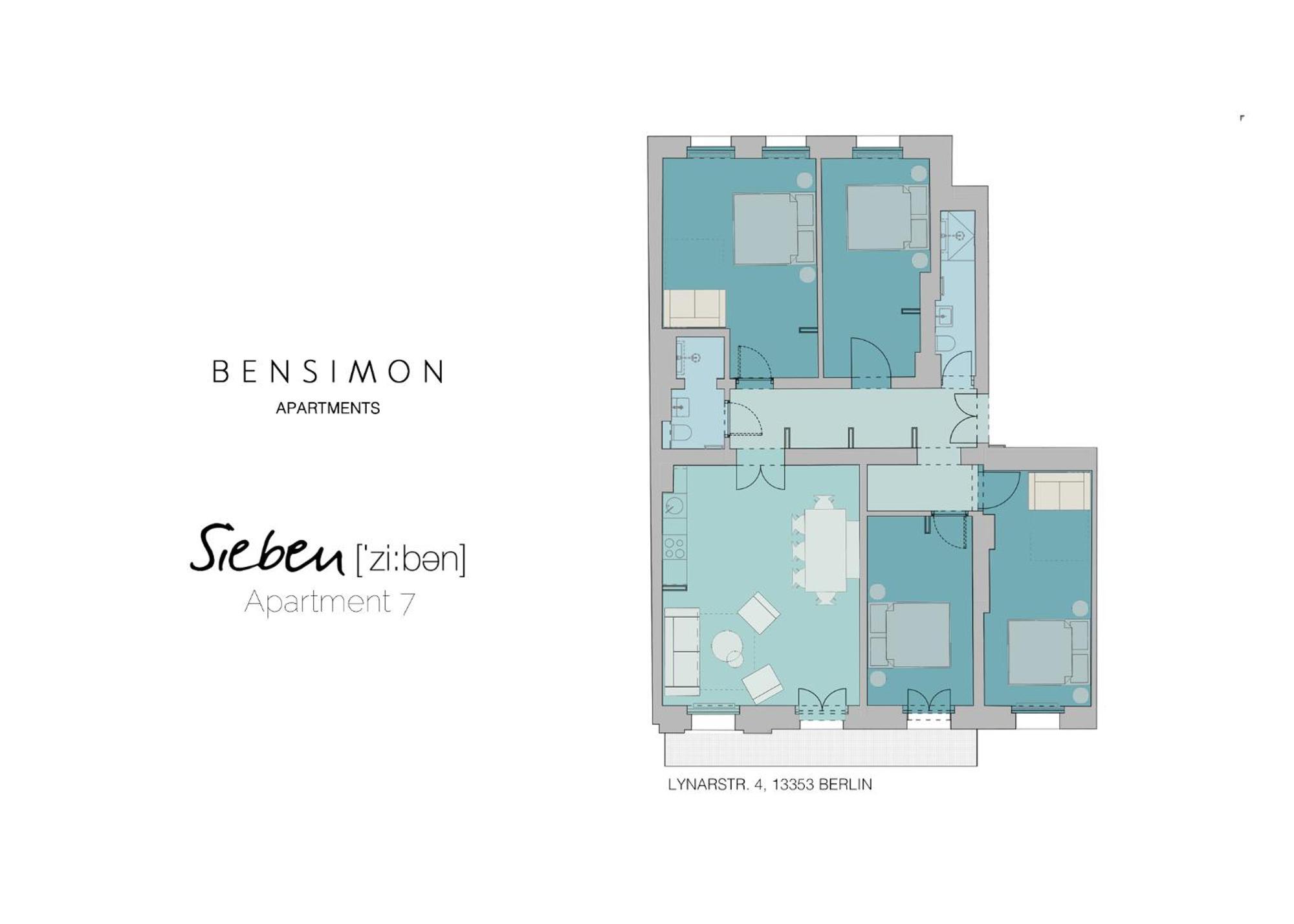 Bensimon Apartments Mitte/Wedding Berlijn Kamer foto