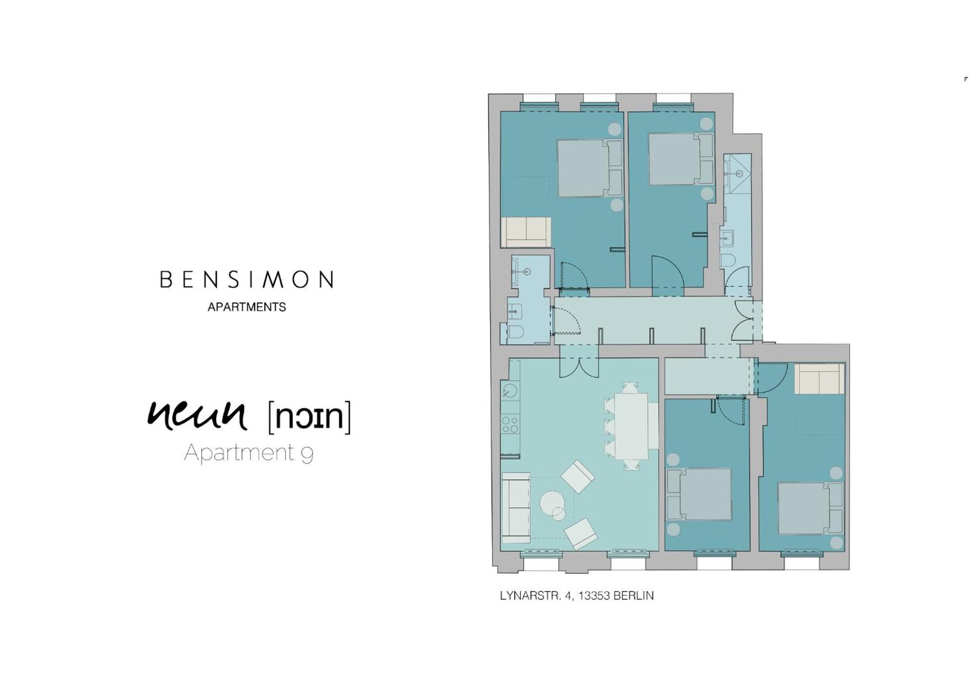 Bensimon Apartments Mitte/Wedding Berlijn Kamer foto