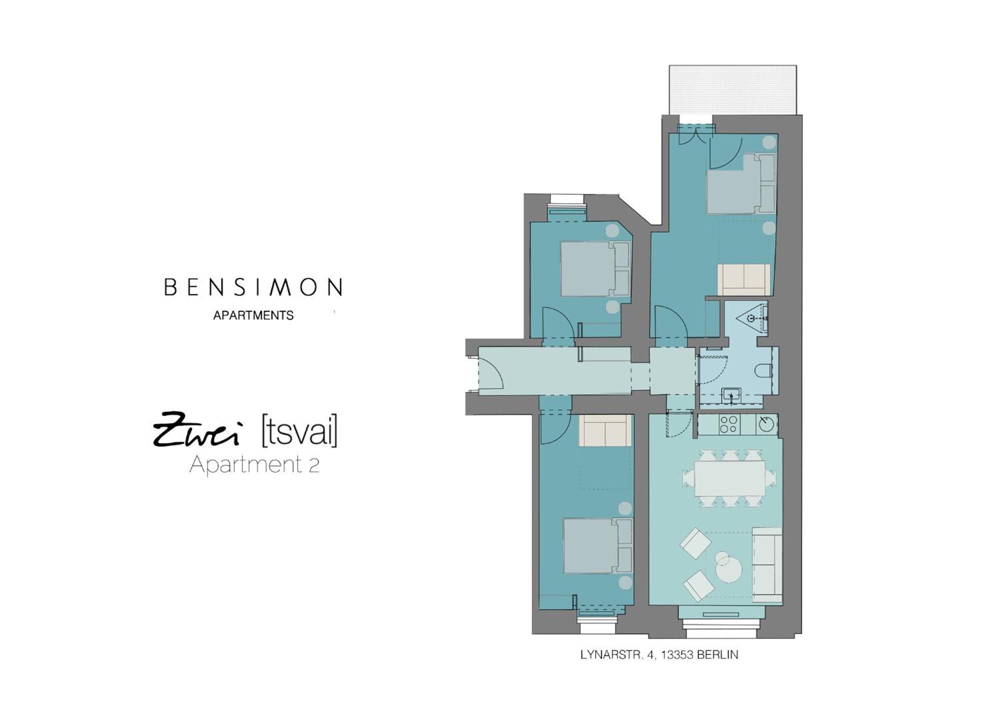 Bensimon Apartments Mitte/Wedding Berlijn Kamer foto