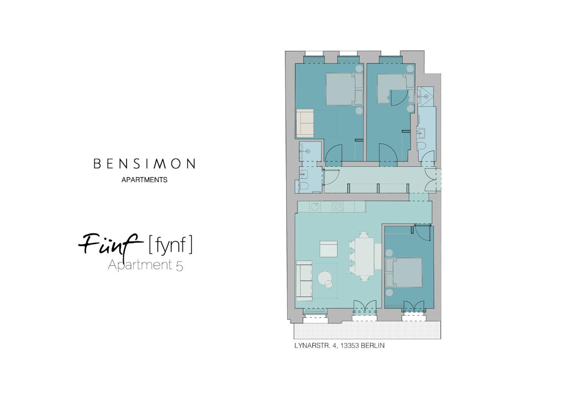 Bensimon Apartments Mitte/Wedding Berlijn Kamer foto